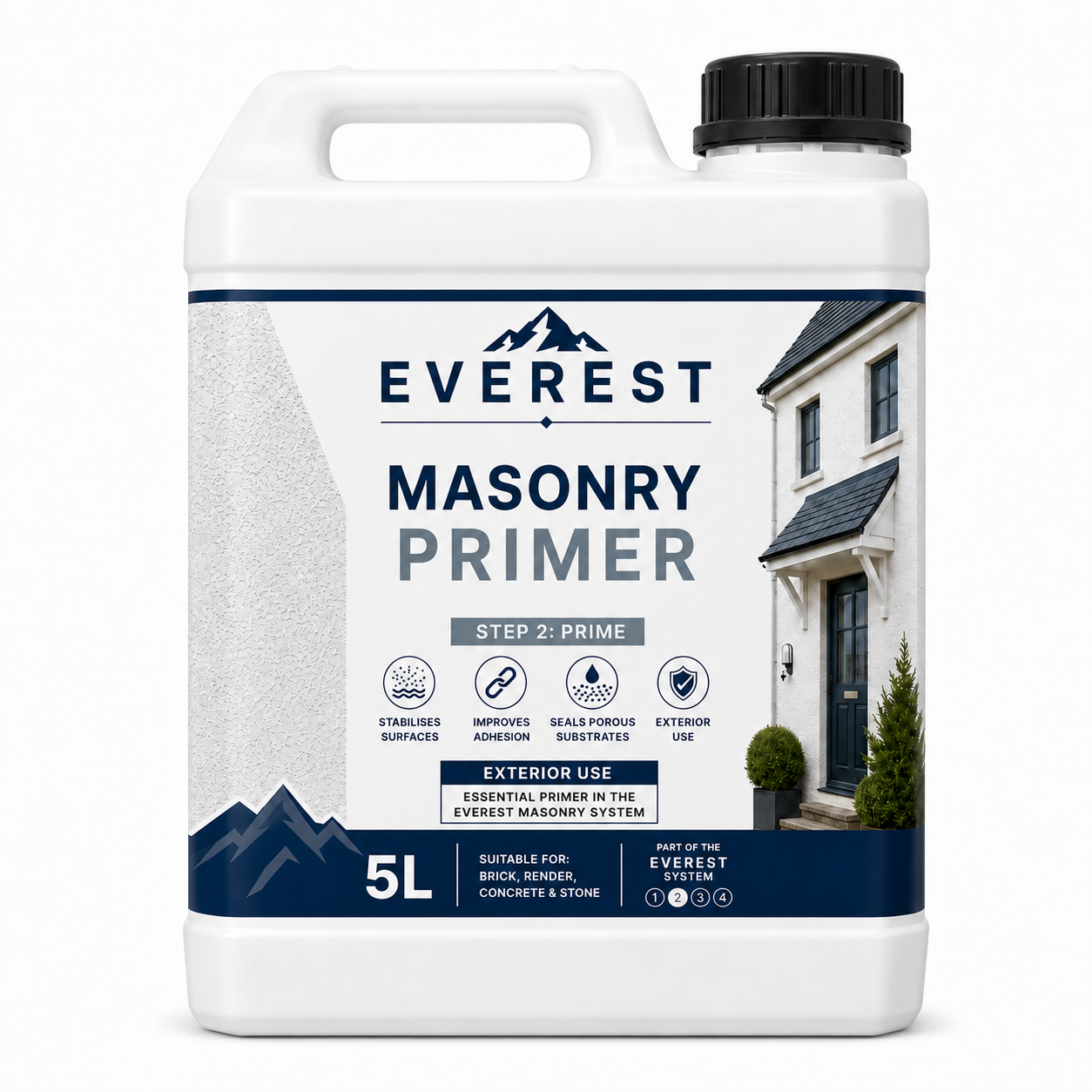 Everest Trade – PremTex Masonry Stabilizing Primer – Stabilisierungsgrundierung auf Lösungsmittelbasis