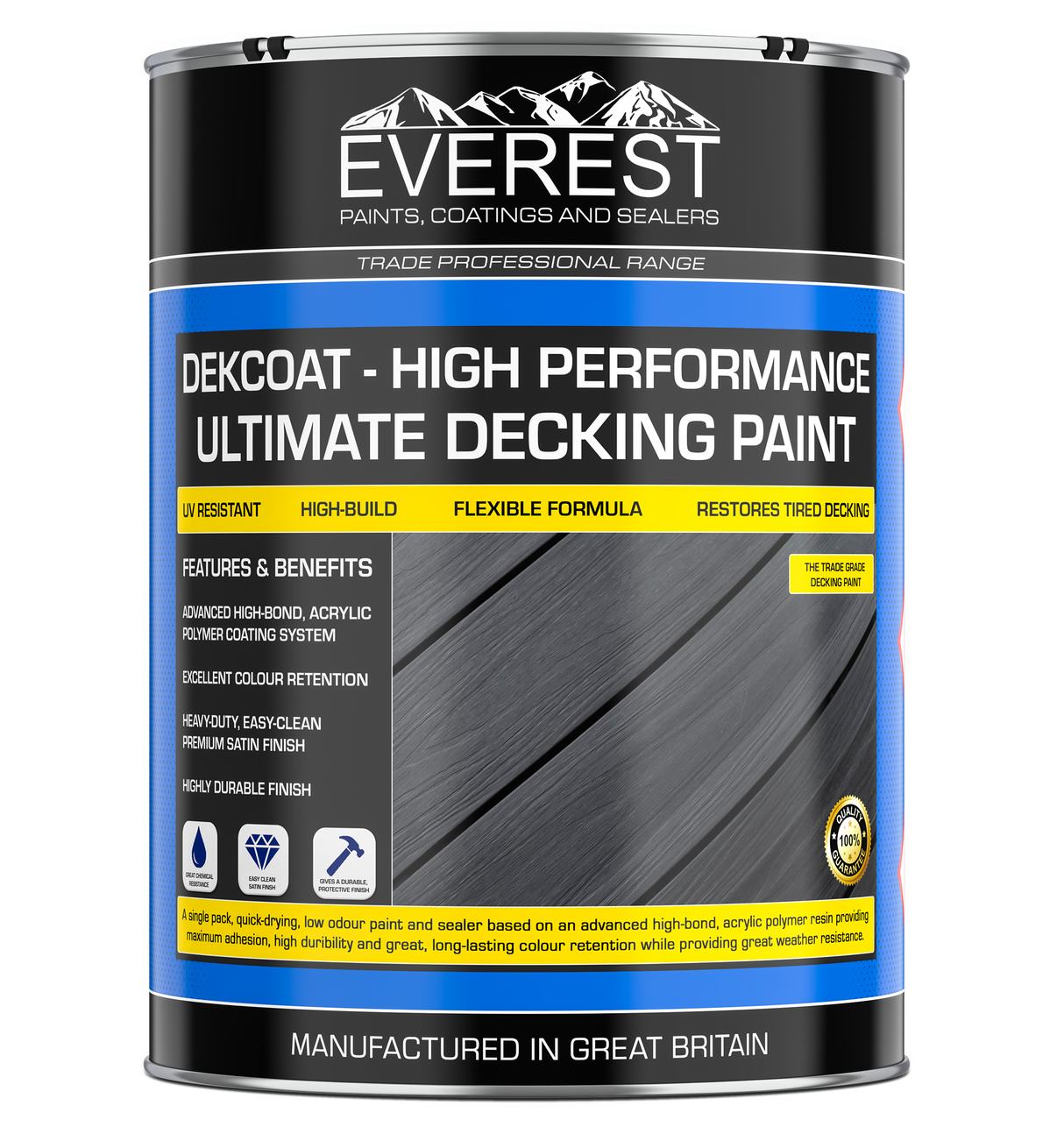 Everest Paints – DEKCOAT – Ultimative Terrassenfarbe