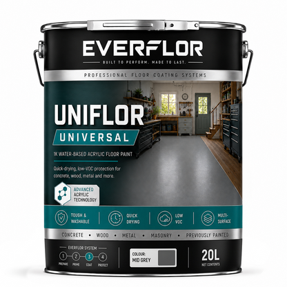 Everest Trade – Schnell trocknende ultimative Bodenfarbe – hohe Deckkraft – rutschfest