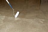 Concrete Being Sealed with epoxy sealer