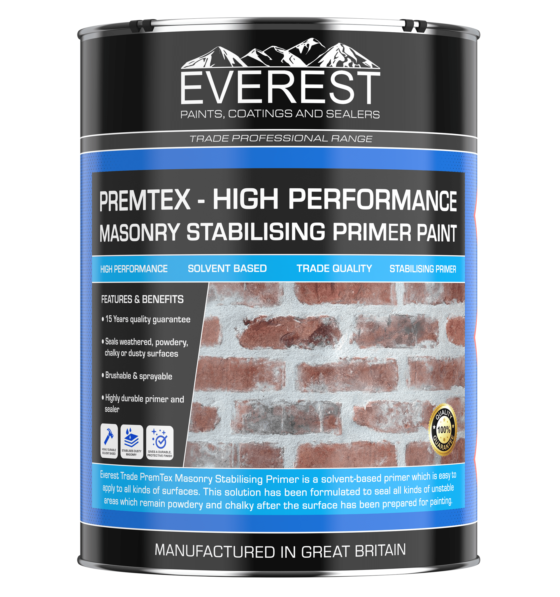 Everest - PremTex - Masonry Stabilising Primer - Everest Paints