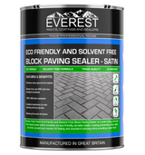 SummitSeal - Block Paving Sealer – Acrylic Water Based – Colour Enhancer - Everest Paints