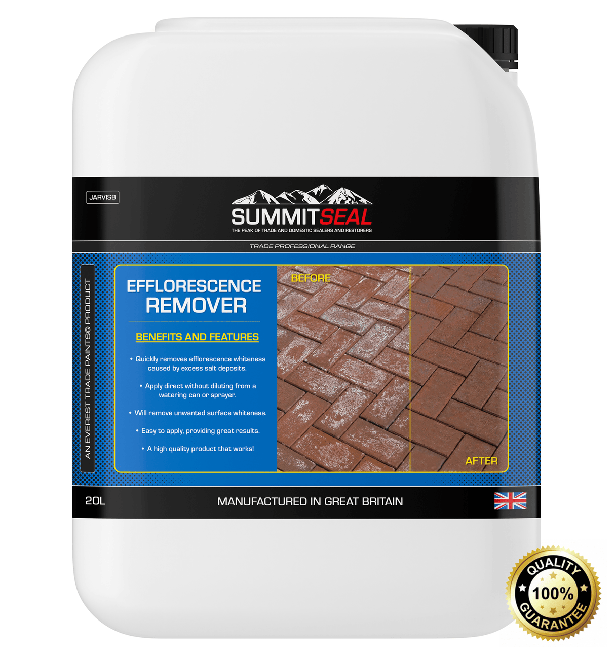 SummitSeal - Efflo - X - Efflorescence & Salt Remover - Everest Paints