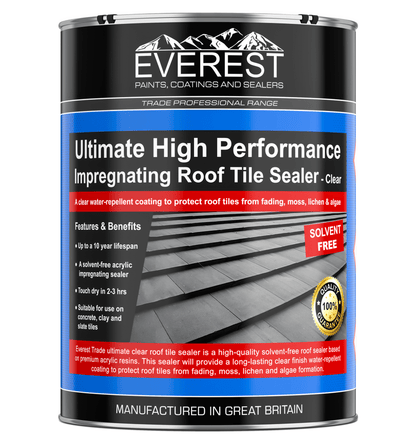 SummitSeal - Roof Tile Sealer - Impregnating - Colour Enhancer - Everest Paints