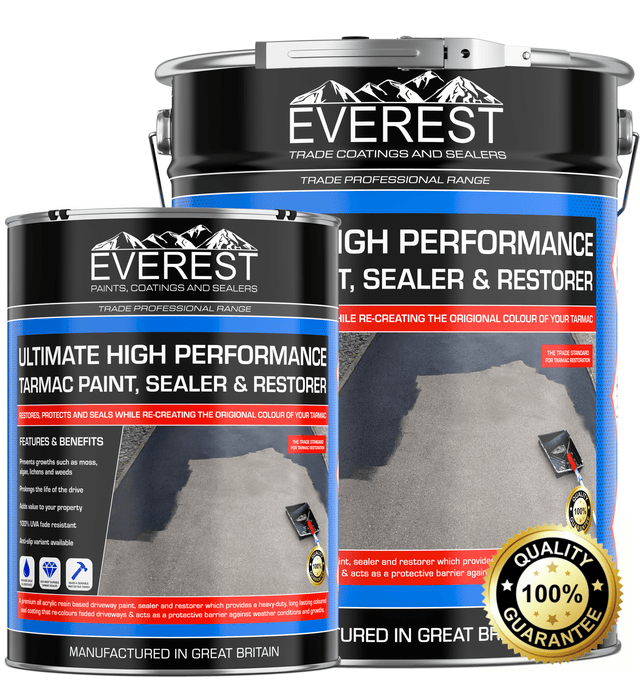 SummitSeal - TarmacCoat - Tarmac Sealer & Restorer - Anti - Slip - Everest Paints